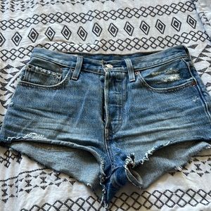 Levi’s 501 micro shorts